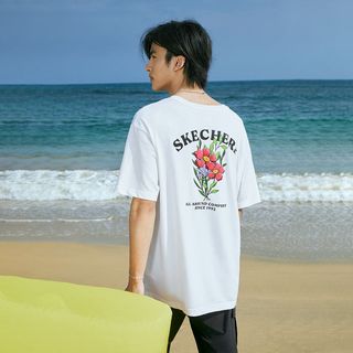 SKECHERS 斯凯奇 男款运动T恤 L122M089