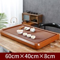 悟土 德国32支电木茶盘茶托无漆家用电胶耐用茶台超厚款60*40*8cm