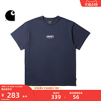 Carhartt WIP短袖T恤男装春夏军风LOGO标签专用术语印花221043I
