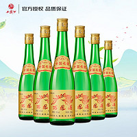 88VIP：西凤酒 官方正品55度高脖绿瓶凤香型500ml*6瓶高度纯粮食整箱白酒