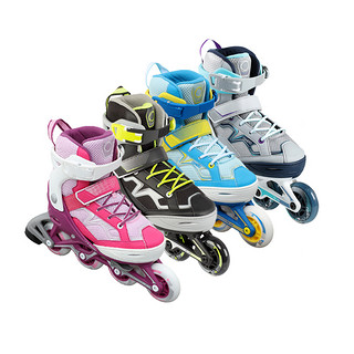 DECATHLON 迪卡侬 溜冰鞋儿童初学者中大童轮滑鞋滑冰鞋滑轮鞋旱冰鞋KIDA