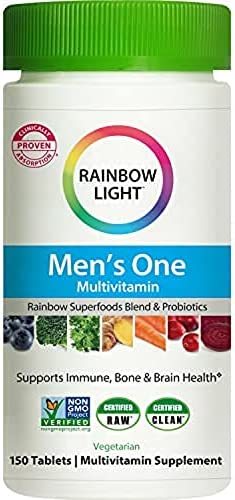RAINBOW LIGHT 男士复合维生素片 含维生素 C、维生素 D 和锌