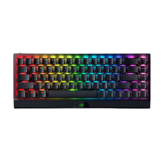 RAZER 雷蛇 黑寡妇蜘蛛V3 迷你无线版 三模机械键盘 68键 绿轴