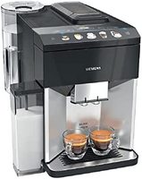 Siemens 西门子全自动独立式咖啡机  银色和黑色