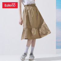 Baleno 班尼路 女装荷叶裙边半身裙2023夏季新款潮流女装显瘦藏肉裙子