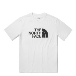 THE NORTH FACE 北面 大logo宽松透气休闲运动短袖 7WCI FN4