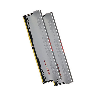 JUHOR 玖合 DDR4 台式内存 32GB(16Gx2) 3200 星辰系列-星河银