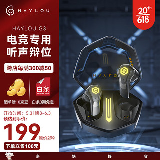 HAYLOU 嘿喽 G3真无线游戏蓝牙