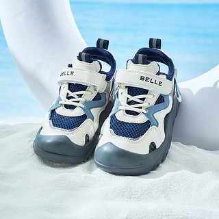 BeLLE 百丽 23夏季男女童儿童百搭镂空沙滩透气运动凉鞋