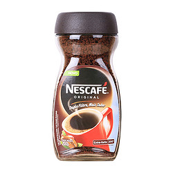 Nestlé 雀巢 200g口雀巢黑咖啡巴西原装进无蔗糖黑咖啡美式速溶咖啡粉