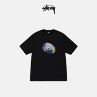 STUSSY斯图西 潮流创意马赛克logo印花短袖T恤 男女同款