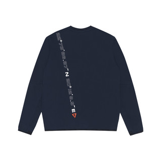 AAPE+运动男装秋冬3M猿颜字母印花套头卫衣3624XXD