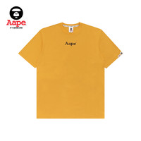 Aape男装字母薯条图案印花潮流圆领短袖T恤0631XXF