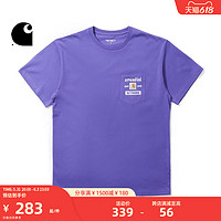 Carhartt WIP短袖T恤男装春夏金属螺丝图案印花口袋卡哈特221021I