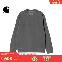 Carhartt WIP圆领卫衣秋冬复古风LOGO图案字母刺绣宽版030640