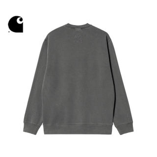 Carhartt WIP圆领卫衣秋冬复古风LOGO图案字母刺绣宽版030640