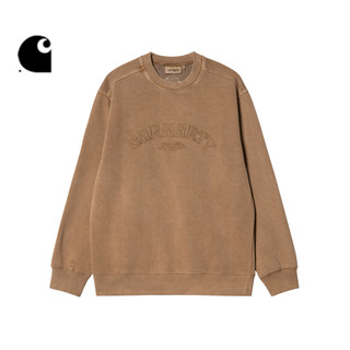 Carhartt WIP圆领卫衣秋冬复古风LOGO图案字母刺绣宽版030640