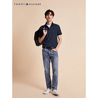 TOMMY HILFIGER 男士修身短袖POLO衫 W30775