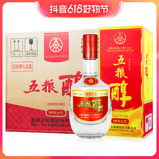 抖音超值购：五粮醇第三代 浓香型白酒  五粮液直属品牌45度500ml*6