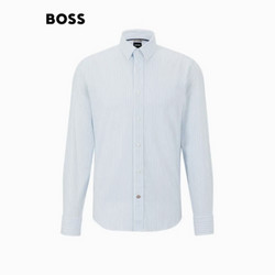 HUGO BOSS 雨果博斯 男士条纹衬衫 50490444