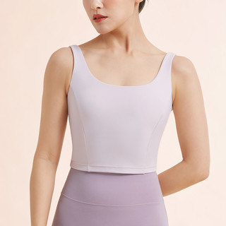 Keep裸感美背运动内衣瑜伽背心带胸垫女外穿夏防震裸感文胸12442