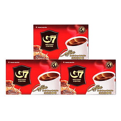 G7 COFFEE 中原咖啡 美式速溶 黑咖啡 30g*3盒