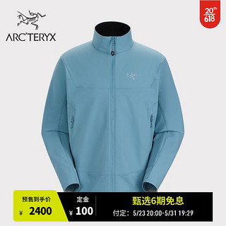 ARC'TERYX 始祖鸟 ARC’TERYX始祖鸟 GAMMA JACKET  防风 男子 软壳夹克 Solace/竹月蓝 XL