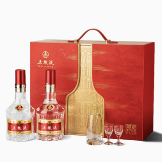 88VIP：WULIANGYE 五粮液 普五 第八代 52%vol 浓香型白酒 500ml*2瓶 520双支限定礼盒