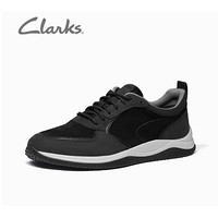 限尺码：Clarks 其乐 普克顿系列 男士拼色休闲鞋 261612327