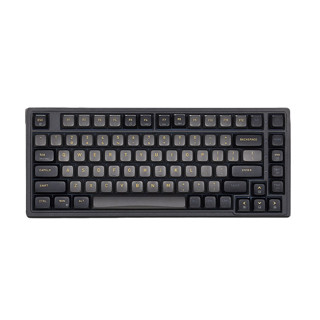 Hyeku 黑峡谷 M2 83键 有线机械键盘 温润如玉 龙华红轴 单光