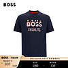 HUGO BOSS 男士七夕款PEANUTS联名T恤 50477894