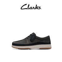 Clarks 男士牛皮低帮鞋 Nature 5 Tie-AW22