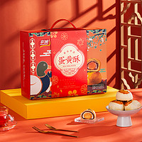 Huamei 华美 蛋黄酥红豆紫薯雪媚娘网红礼品中式糕点零食年货春节礼盒装送礼