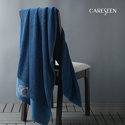 Careseen 康尔馨 Scroll卫浴系列 棉浴 琉璃蓝（140*80cm）