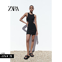 ZARA 特价精选 女装 镂空装饰迷你连衣裙 3253312 800