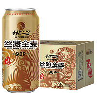 HuangHe 黄河啤酒 丝路全麦啤酒 500ml*12听