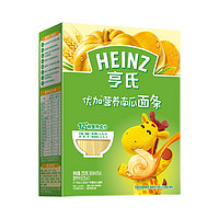 Heinz 亨氏 优加宝宝面条儿童辅食面条6-36个月南瓜营养面252g