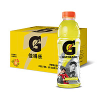 PLUS会员：pepsi 百事 GATORADE 佳得乐 运动饮料 柠檬味 600ml*15瓶