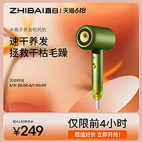 ZHIBAI 直白 HL6 电吹风 静谧绿