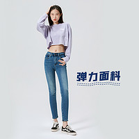 Levi's 李维斯 performance系列721高腰紧身弹力女士牛仔裤18882-0486-2