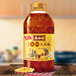 九三 品油坊 古法笨榨 非转基因 大豆油5L