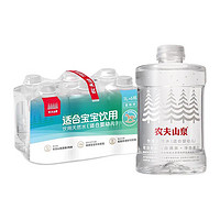 农夫山泉 饮用天然水 1L*6瓶 塑膜装