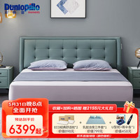 邓禄普(Dunlopillo)新品真皮床北欧轻奢双人主卧大床进口头层牛皮5171款可定制颜色 5171单床 200*150cm