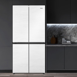 haier海尔bcd462wghtd45gzu1十字对开门冰箱462l