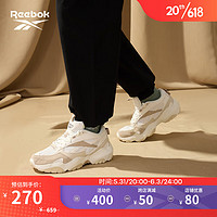 Reebok 锐步 男女同款FLUFFIPUFF贝果鞋时尚运动休闲厚底跑步鞋