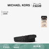 MK 老花可拆卸 Logo 标志扣复古男士皮带腰带