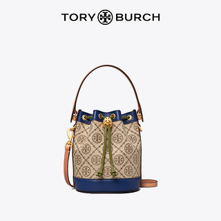 TORY BURCH 汤丽柏琦 T MONOGRAM迷你水桶包140040