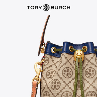 TORY BURCH 汤丽柏琦 T MONOGRAM迷你水桶包140040