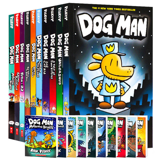 《Dog Man 神探狗狗》（英文原版、套装共10册）