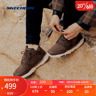 SKECHERS 斯凯奇 MENS USA系列 男士休闲工装靴 65731